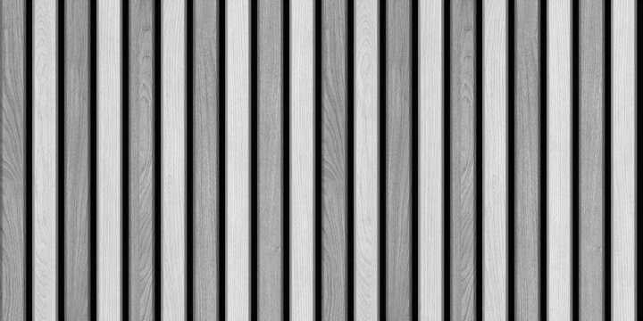 Modern wood slat wall background texture. Vertical and horizontal wooden timber panels for interior decor. Seamless decorative oak, walnut, and marble wall cladding for 3D rendering and architecture.