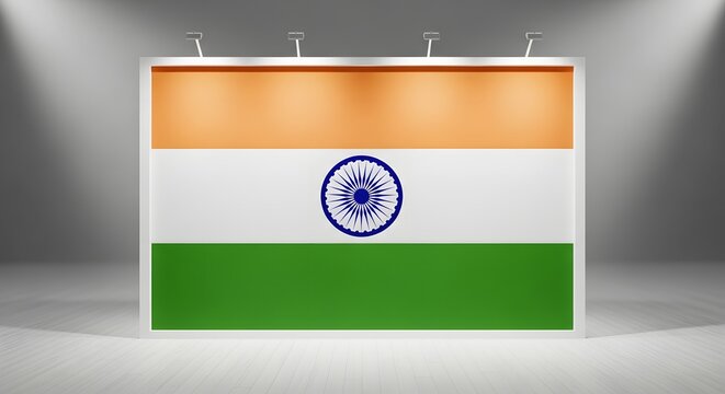 India independence day vibrant tricolor flag display celebrating 77 years of freedom and national pride