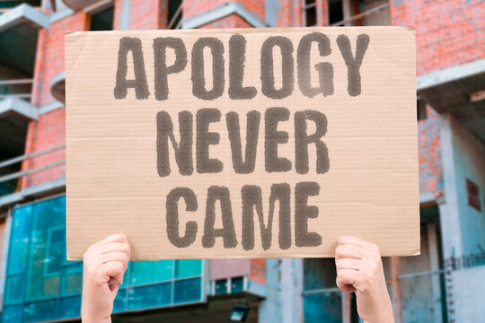 "Apology Never Came" Victims waited years for acknowledgment that never arrived. APOLOGY. VICTIM. ACKNOWLEDGMENT. WAITED. SILENCE.