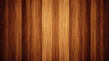 Naklejka premium Vertical wooden planks display rich brown and golden tones with linear grain detail