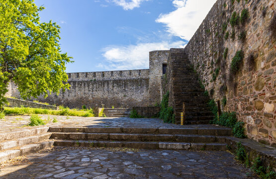 Byzantine Castle of Trikala in western Thessaly, Greece