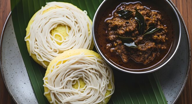Kerala cuisine puttu and kadala curry traditional south indian breakfast