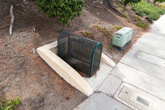Backflow preventor green cage