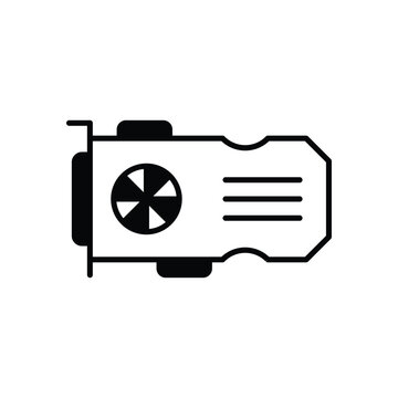 Gpu Mining vector icon