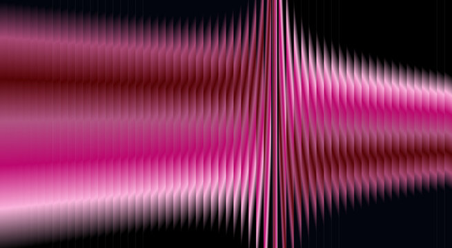 Abstract Pink Neon Wave Lines Glitch Motion Gradient Background