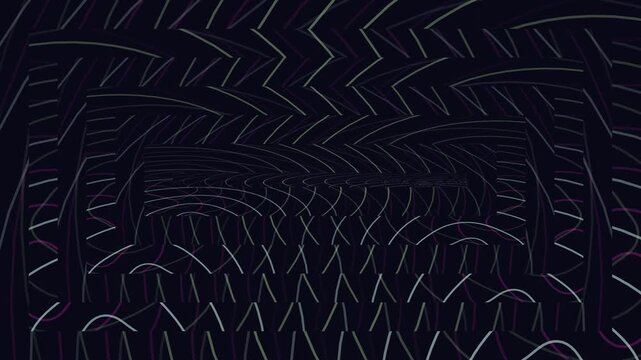 Abstract Dark Lines.