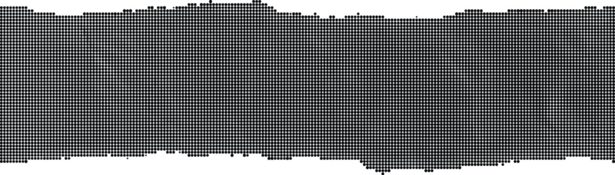 The torn ripped texture of a gray paper background against white transparent background