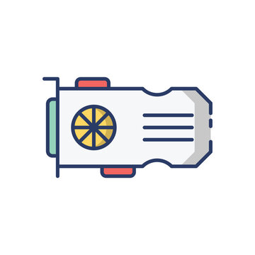 Gpu Mining vector icon