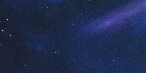 cosmic night sky with vibrant purple nebula and starfield for space exploration background © Nasrin