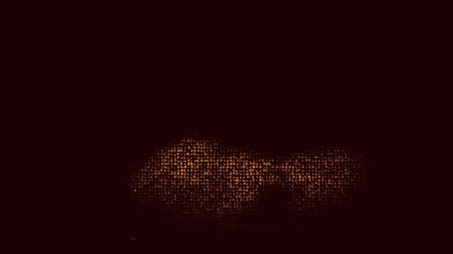 Trippy Digital Glitch Background Animation for YouTube Intro and Promo