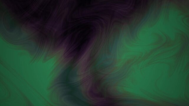 Blurry green and black abstract background.