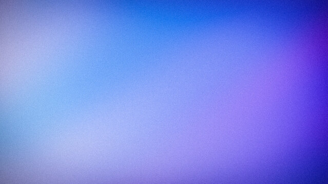 Aesthetic 4K grainy abstract background with blue azure and lilac colors