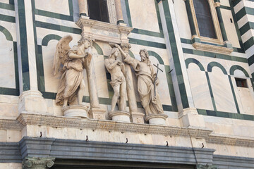 Obraz premium Detail Cathedral of Santa Maria Del Fiore Florence