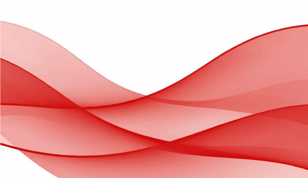 Abstract red waves in a minimalistic and elegant design. An artistic, flowing, and dynamic visual for graphic resources.