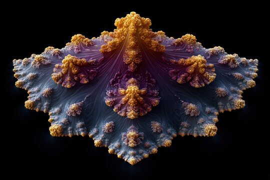 Julia Set Fractal Colorful Mathematical Beauty Dramat