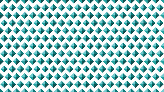 Seamless geometric triangle pattern in teal and white tones minimal abstract texture for modern wallpaper textile wrapping paper and stylish surface design

