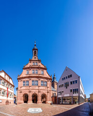 Fototapeta premium Altstadt, Buchen im Odenwald, Baden Württemberg, Deutschland 