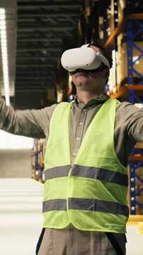 Vertical Video Multiethnic team, logistics on laptop and tablet, reviewing order fulfillment, colleagues monitoring shipment details and tracking info with AWB labels. Package tracking, depot