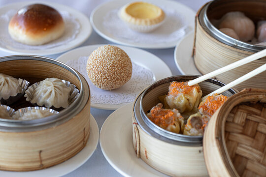 Selection of dim sum