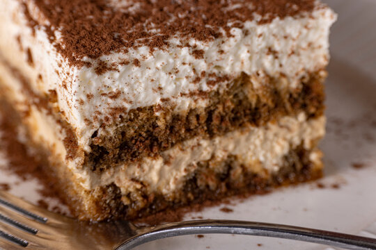 Close-up of Tiramisu