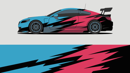 Sport Car Racing Vehicle Side View. © PS STOCK