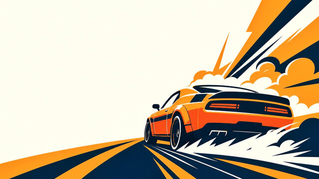 engine revving, mechanical tension, and repeated highway and danger zone phrases, with references to flight deck, wings, overdrive, red line, and edge intensity