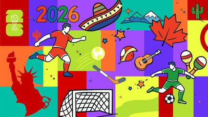 World cup theme icon art design vector template © hidden.grapich