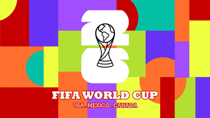 World cup theme icon art design vector template © hidden.grapich