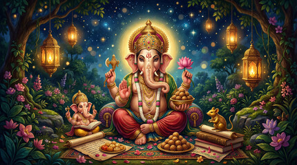 Fototapeta premium Lord Ganesha