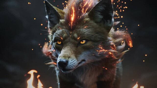 Fire Spirit Fox