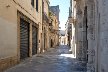 Fototapeta premium The Old town of Lecce, Apulia Region, Italy
