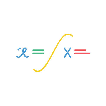 Mathematical equation with integral symbol and variables