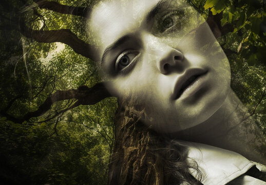 Double Exposure Photo Effect
