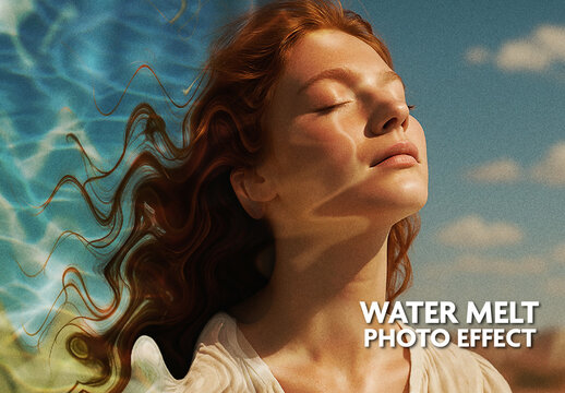 Water Melt Photo Effect