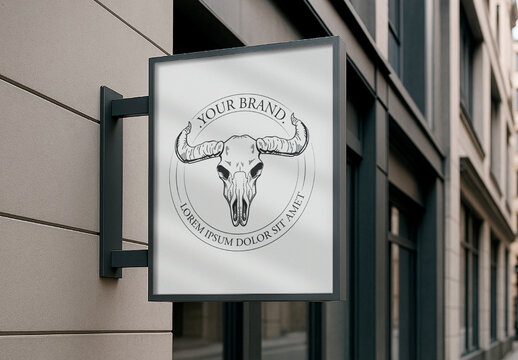 Outdoor Shop Logo Mockup