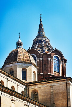 Chapel of the Holy Shroud (Cappella della Sacra Sindone), built 1694 in Turin, Italy, Europe
