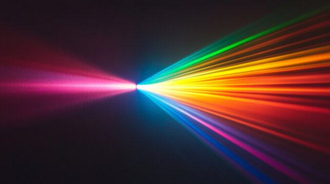Spectrum colors convergence - Generative AI