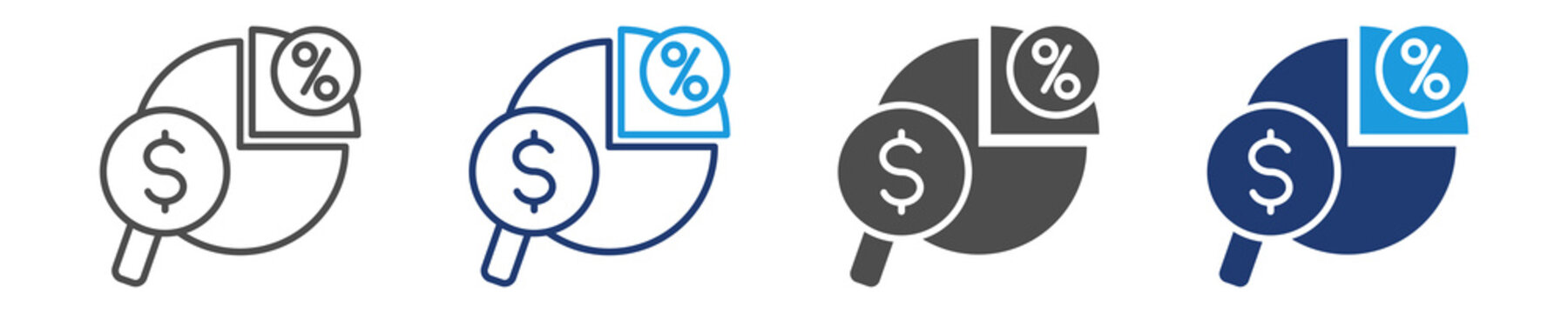 margin icon set multiple style