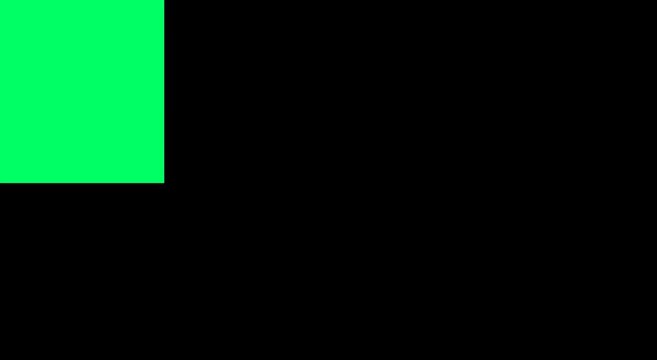 Green bar graph animation showing financial growth and data animation