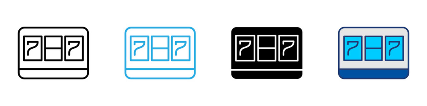 Scoreboard multi - style icon design concept