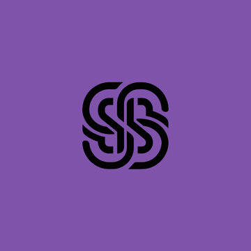 Intertwined Monogram SSS Logo Design.
