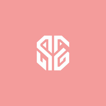 Monogram Logo Design Featuring Interlocking Letters S, P, and G.