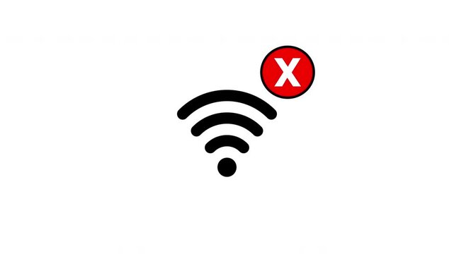 No Wifi Icon Connection Sign Not able to find wifi network 