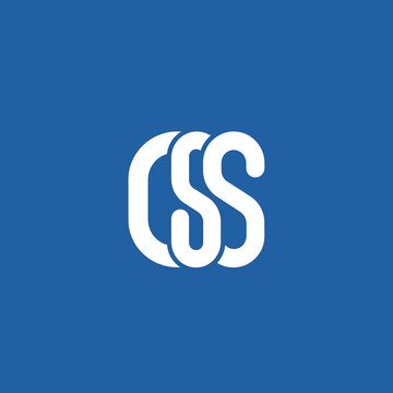 Stylized white CSS logo on a blue background.