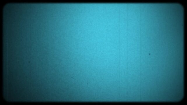 Retro style film frame with grain texture effects