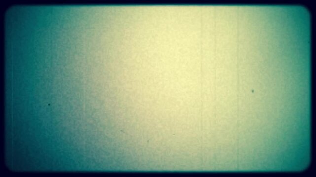 Retro style film frame with grain texture effects
