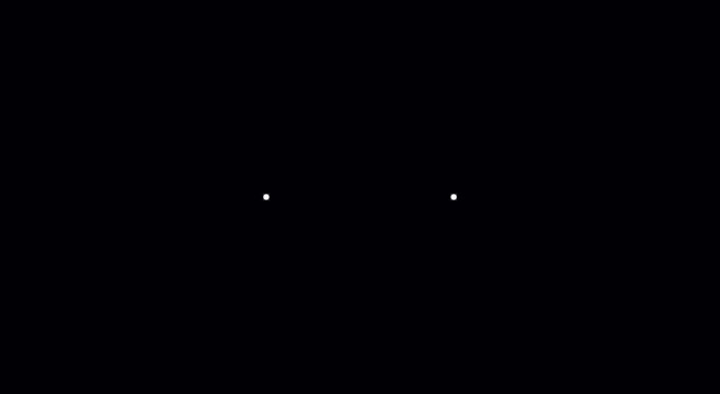 Minimalist loading circle animation with rotating neon purple animation