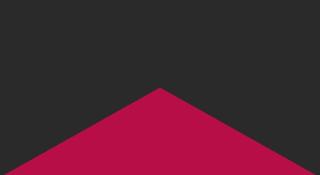 Minimalist magenta triangle geometric motion animation background