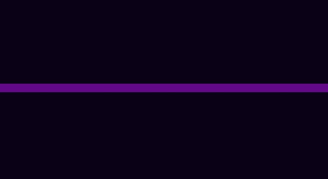 Minimalist purple line moving upward abstract motion animation background
