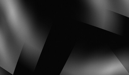 black background with a combination of sharp geometric graphics and soft gray gradients. © maskam